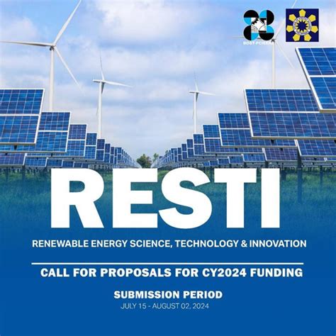 DOST, DOE partner to speed up renewable energy projects.